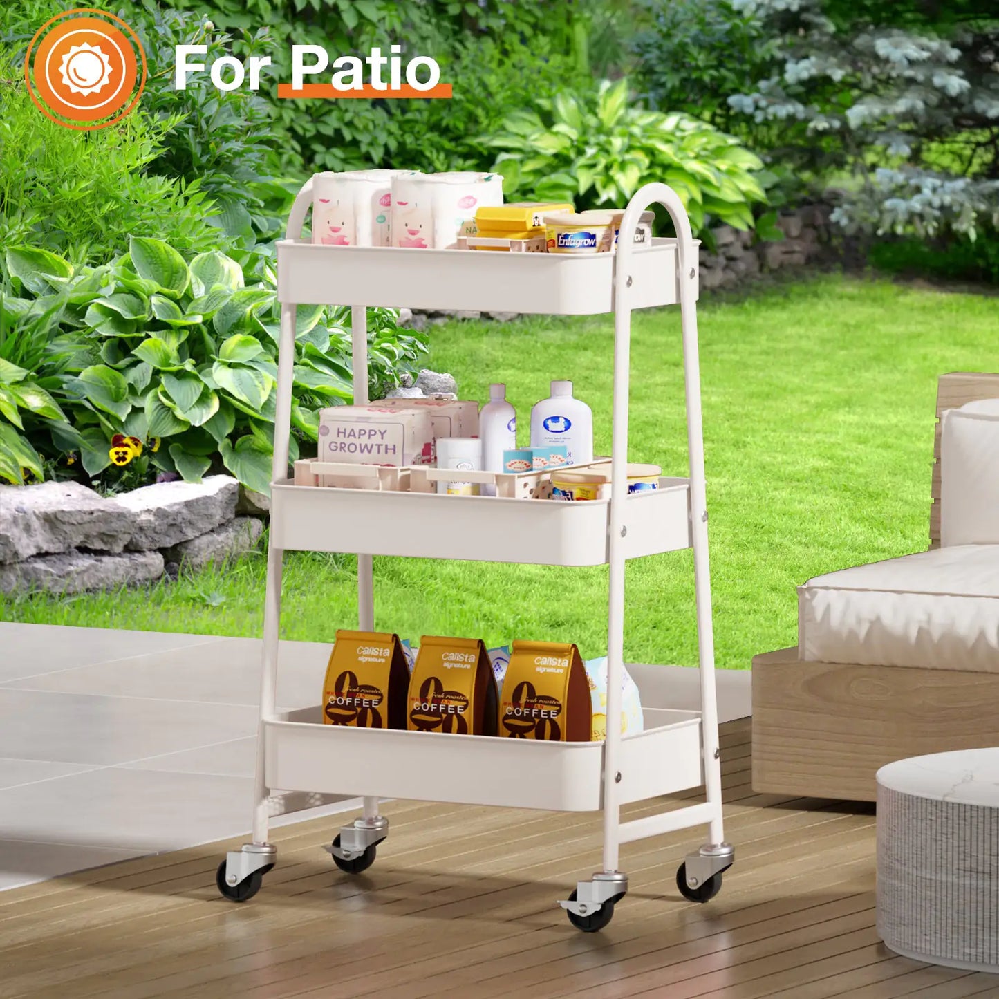 Metal Storage Organizer