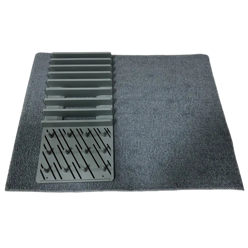 Detachable Draining Rack – With Multifunctional Drying Mat