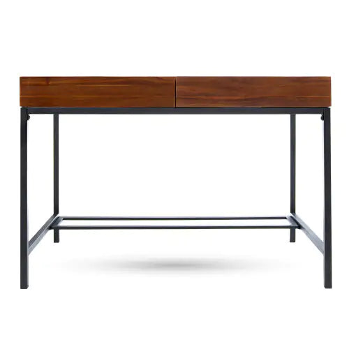Wooden Desk with Drawers