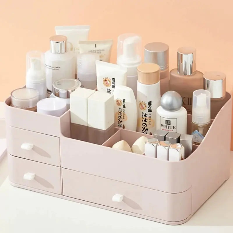 Cosmetic Organizer Box – Desktop and Dorm Storage