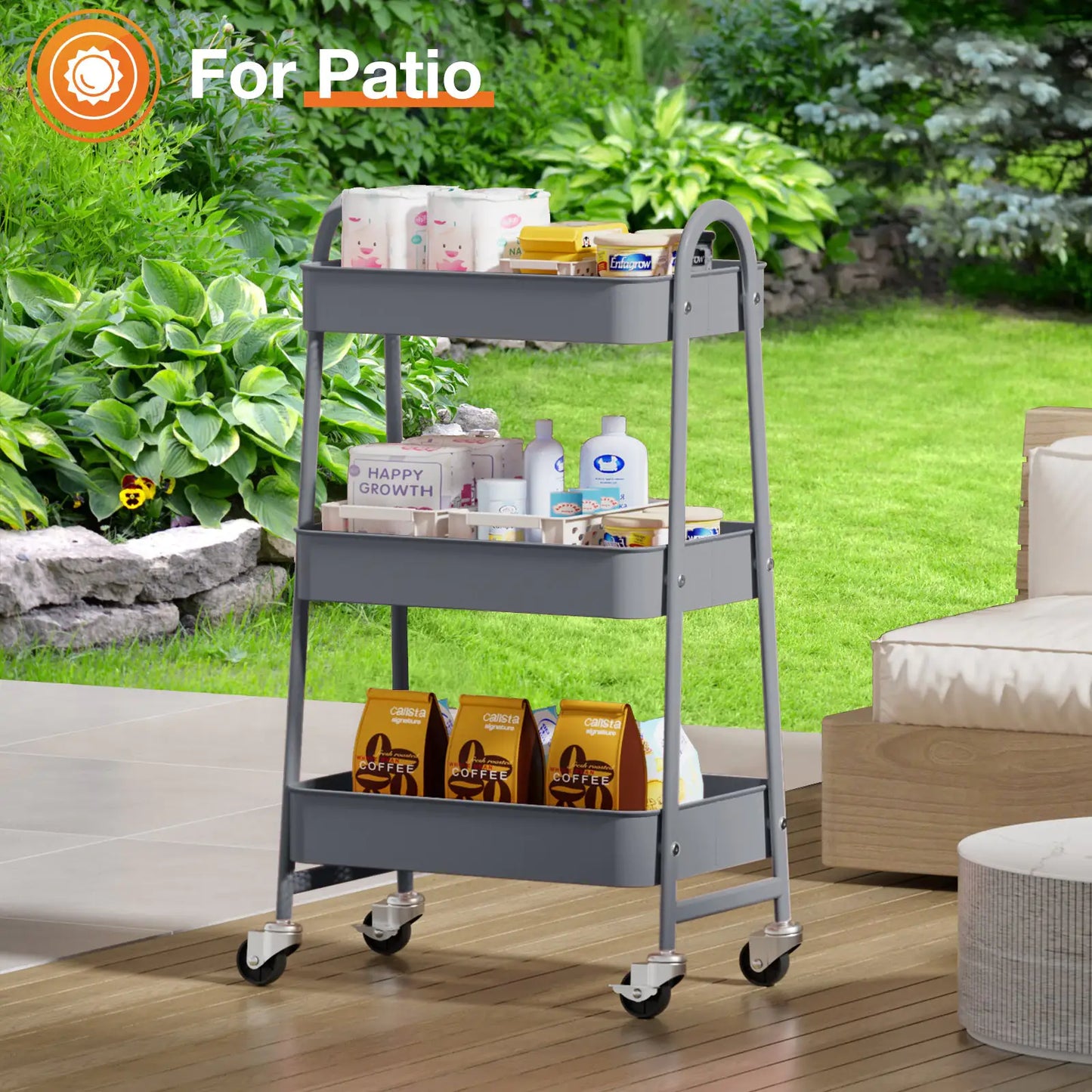 Metal Storage Organizer
