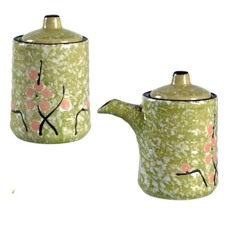 Japanese Ceramic Oil Pot