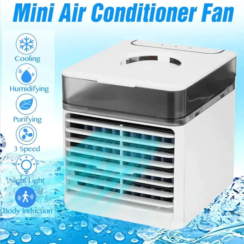 Portable Mini Air Cooler – Compact for Office and Dorm Room