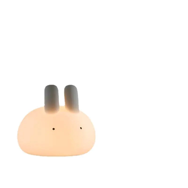 Cute Rabbit Night Light – Silicone, Rechargeable (Year of the Rabbit Edition)