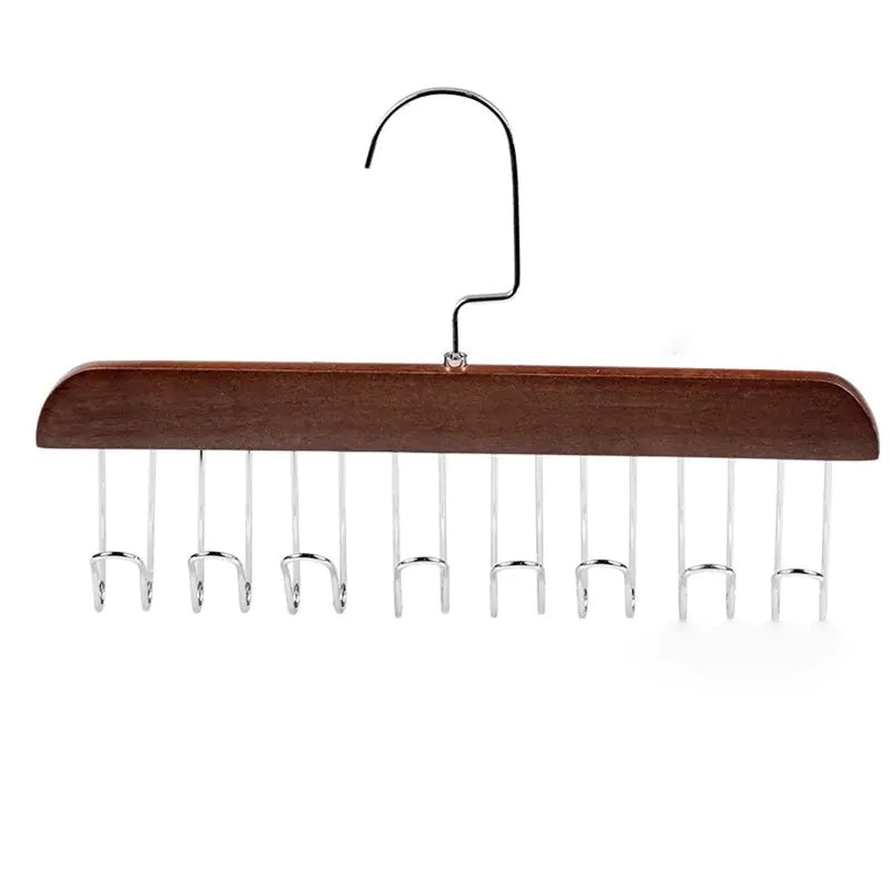Wooden Multi-Functional Hanger – For Home and Dorm Use