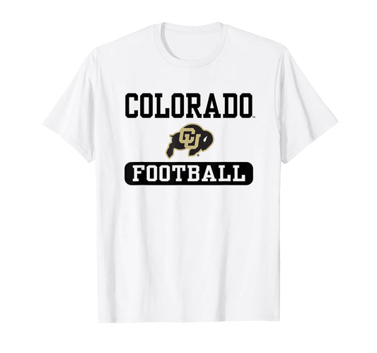 Colorado Buffaloes T-Shirt – Football Logo, Officially Licensed