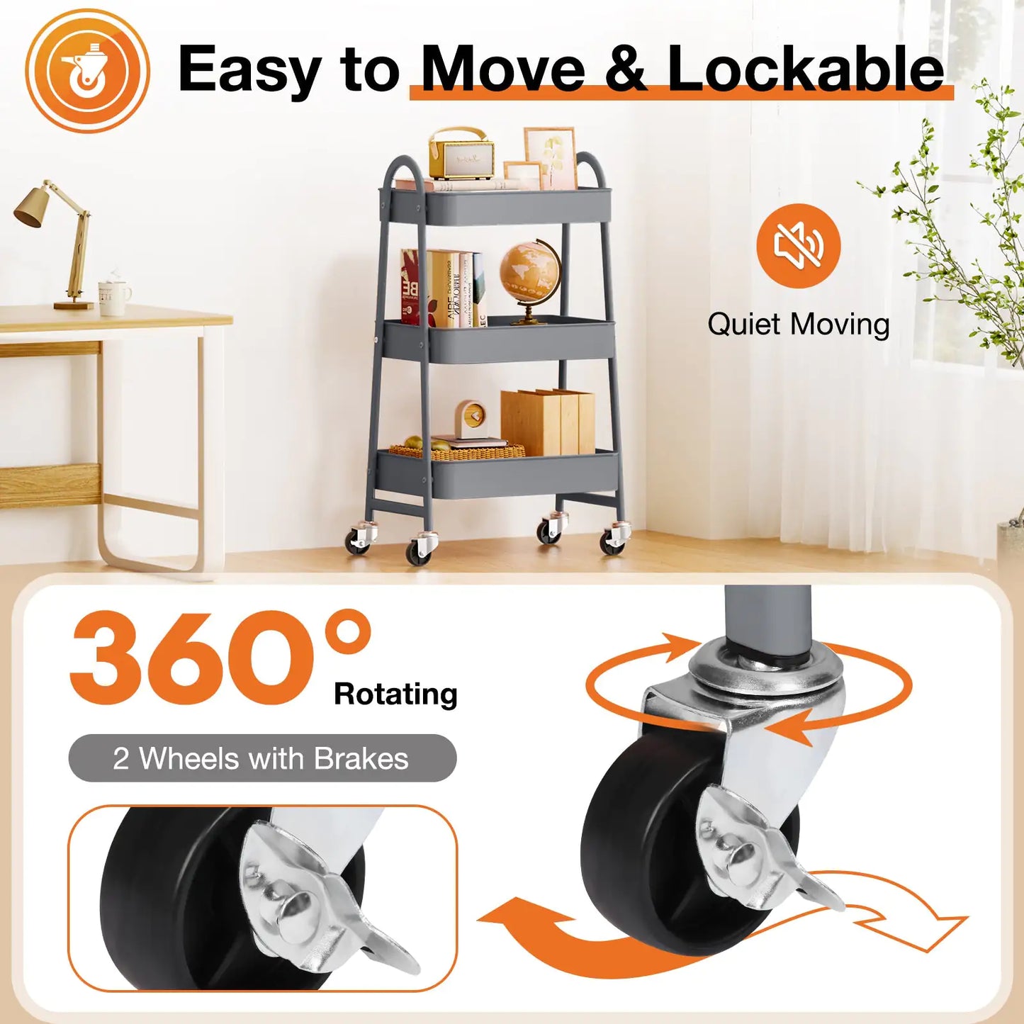 Metal Storage Organizer