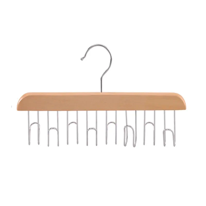 Wooden Multi-Functional Hanger – For Home and Dorm Use