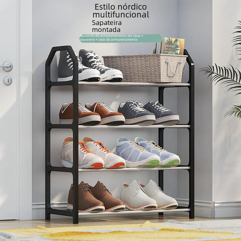 Easy Multi-Layer Shoe Rack – Ideal for Home and Dorm Storage
