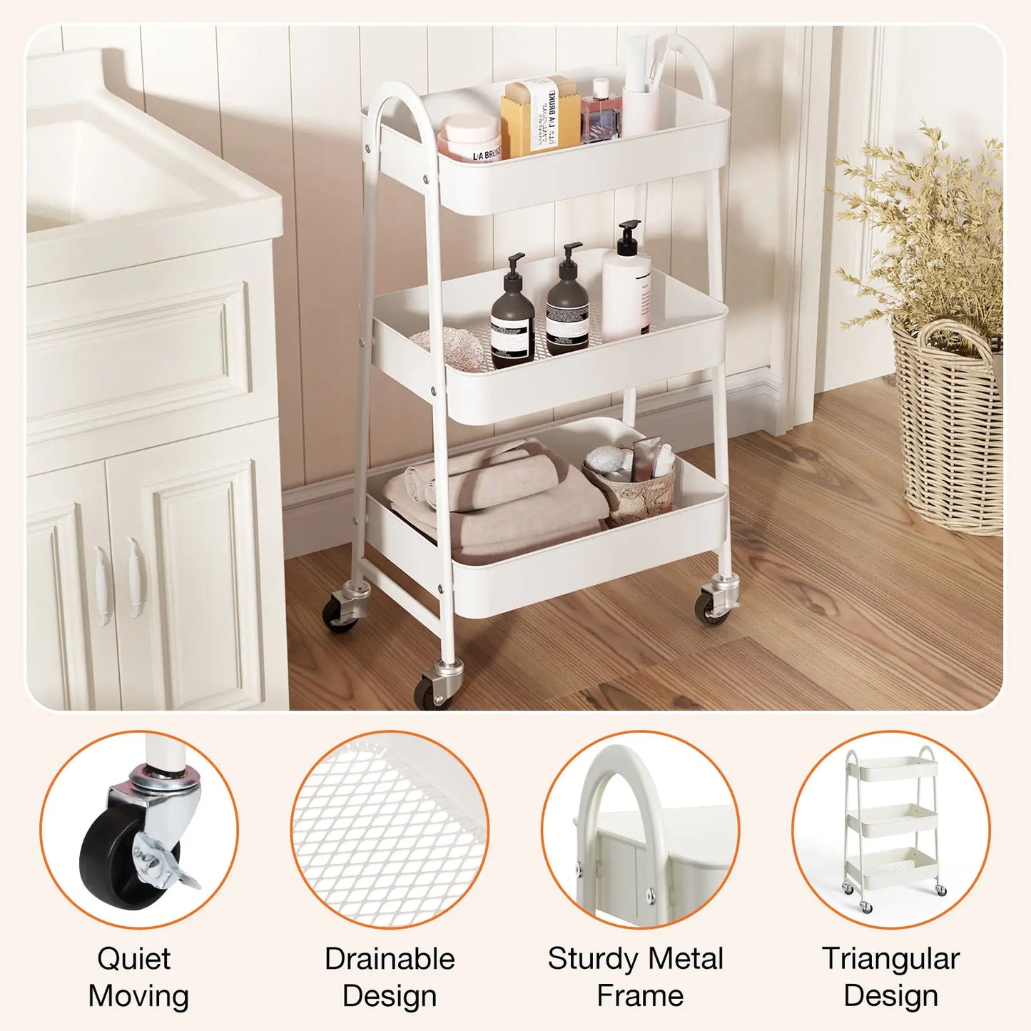Metal Storage Organizer