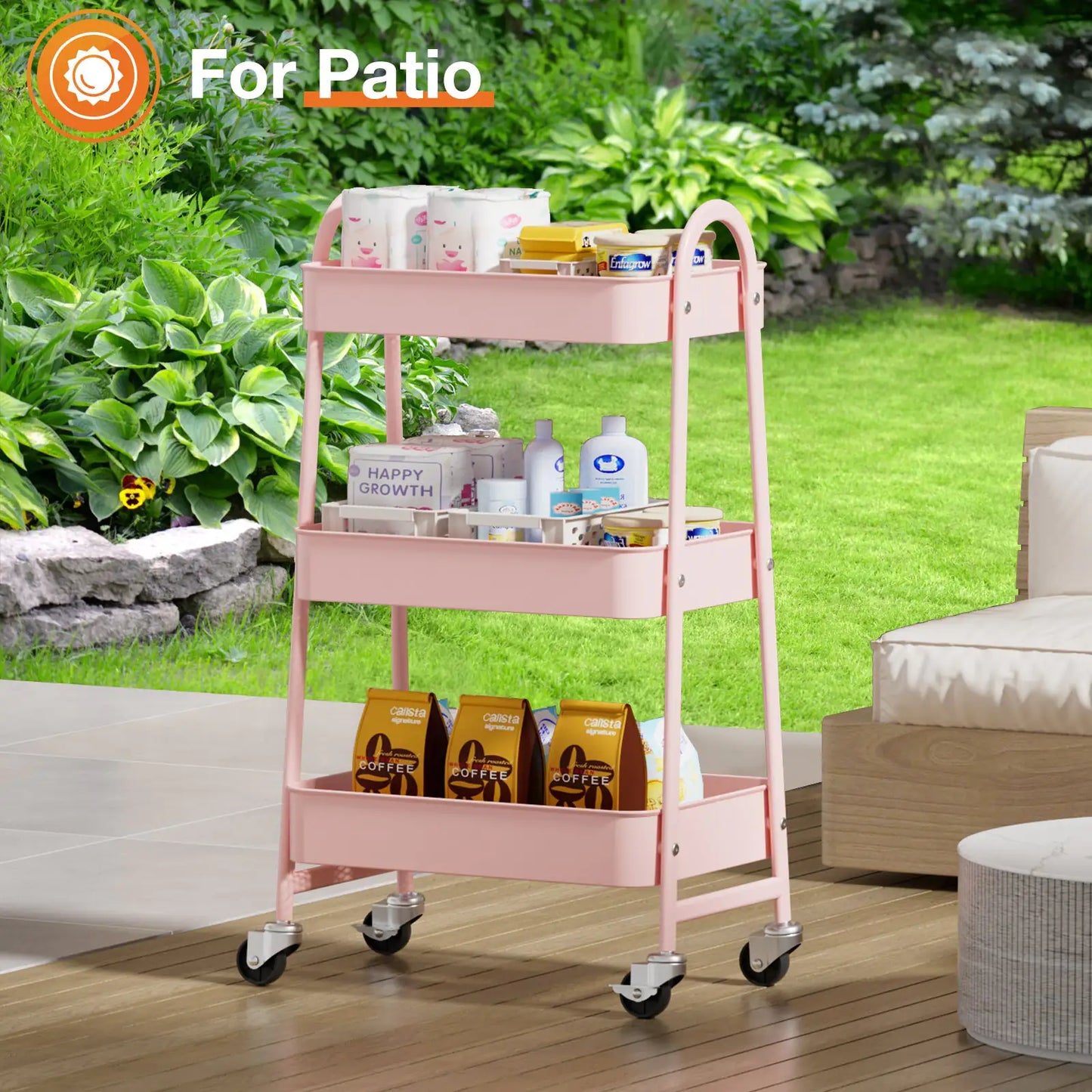 Metal Storage Organizer