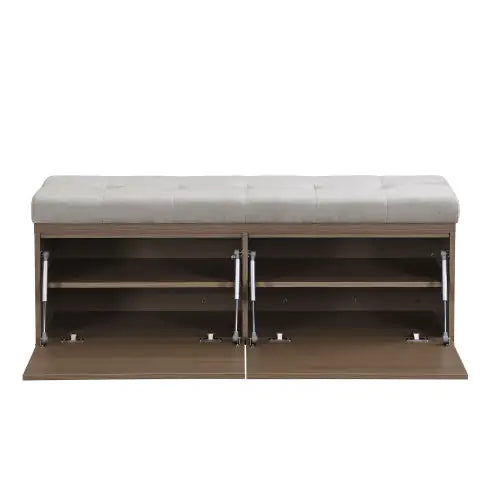 49-Inch Storage Locker Footstool – Multi-Use