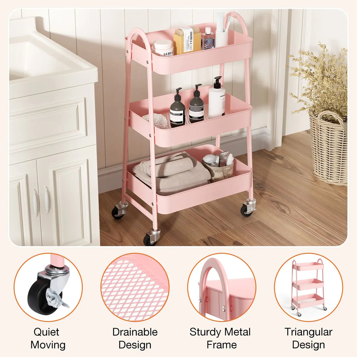 Metal Storage Organizer