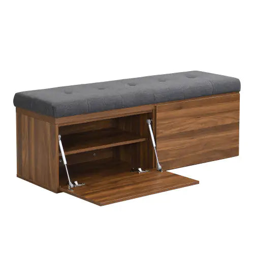 49-Inch Storage Locker Footstool – Multi-Use