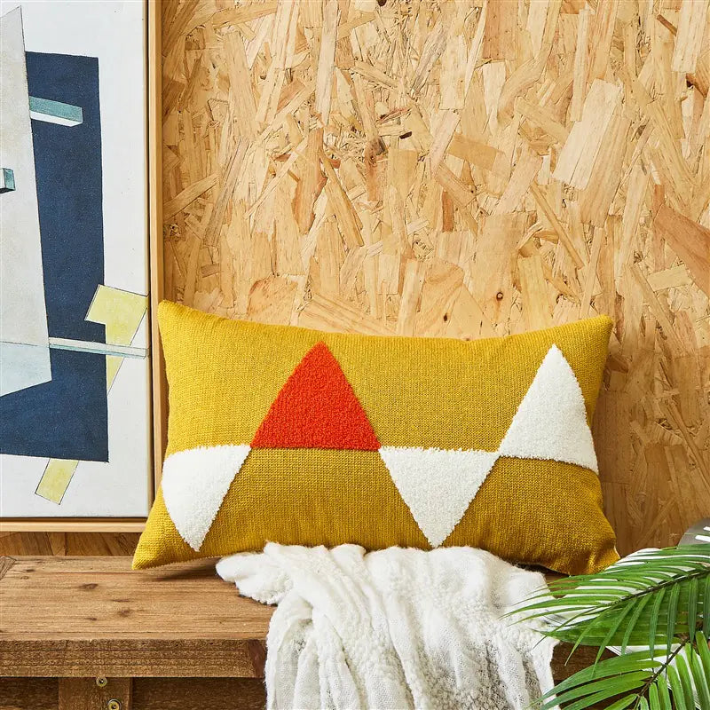 Embroidered Cushion Cover – Simple Decorative Design