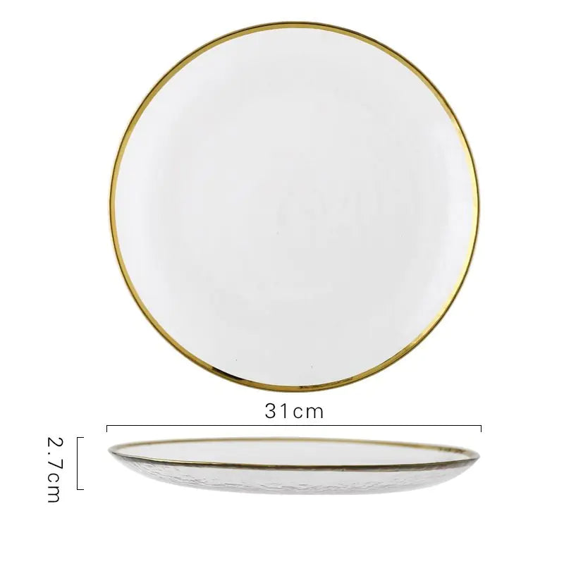Phnom Penh Glass Plates – Decorative Tableware