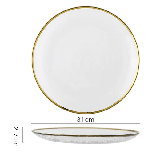 Phnom Penh Glass Plates – Decorative Tableware
