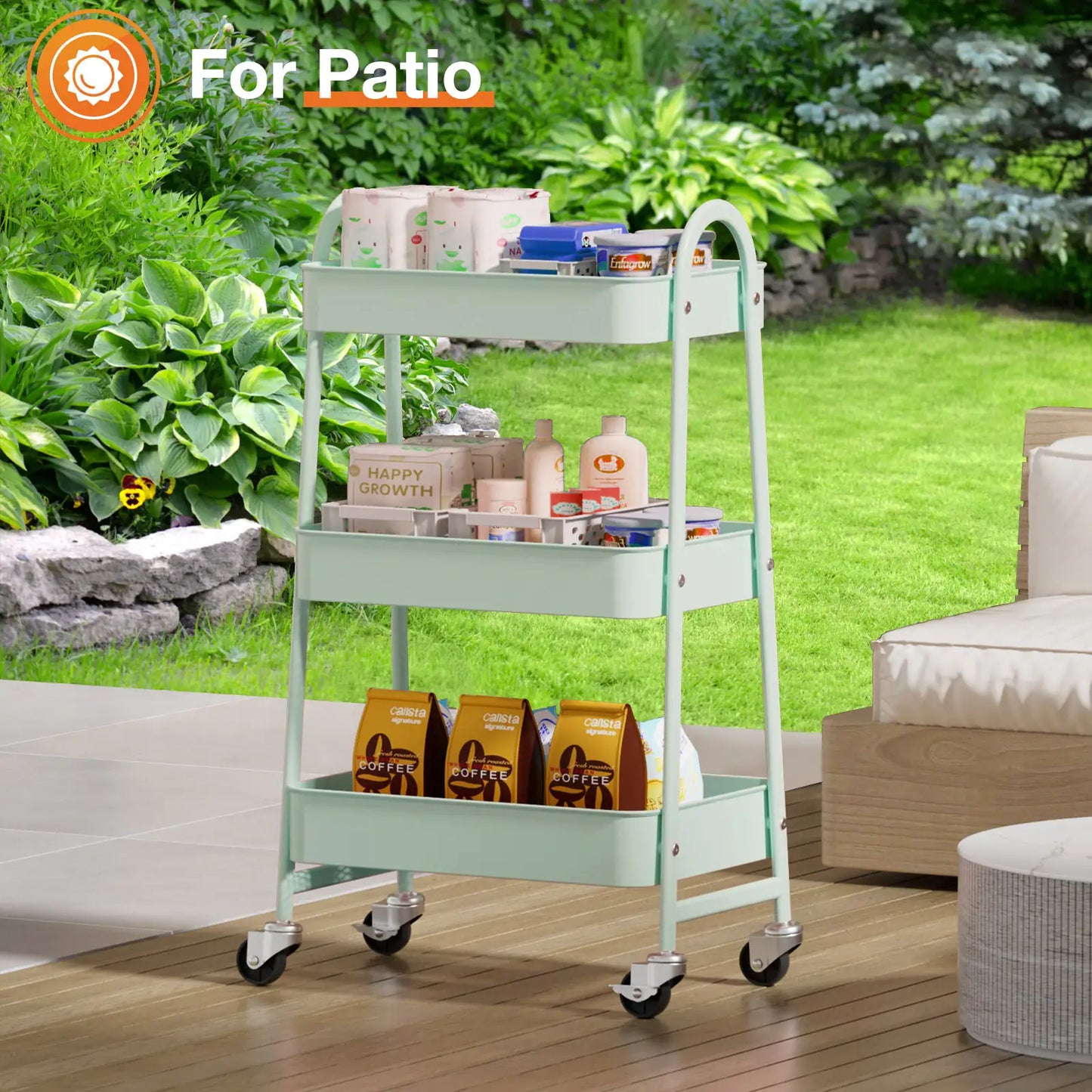 Metal Storage Organizer