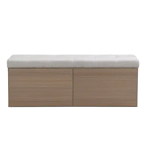 49-Inch Storage Locker Footstool – Multi-Use